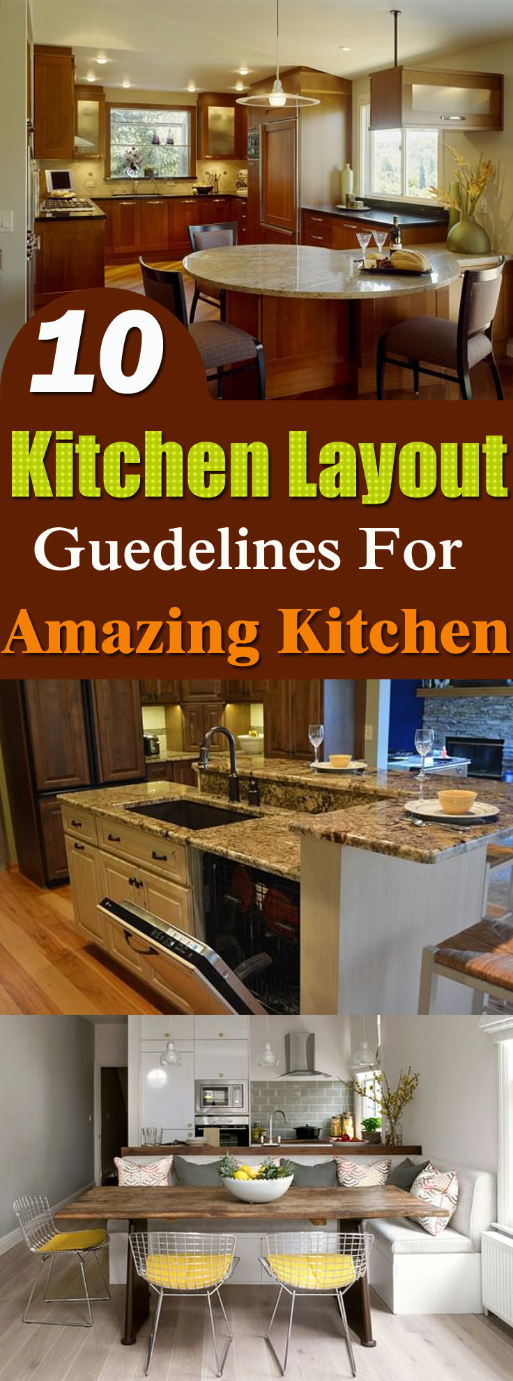 10 Kitchen Layout Guidelines for Amazing Kitchen - Citchen