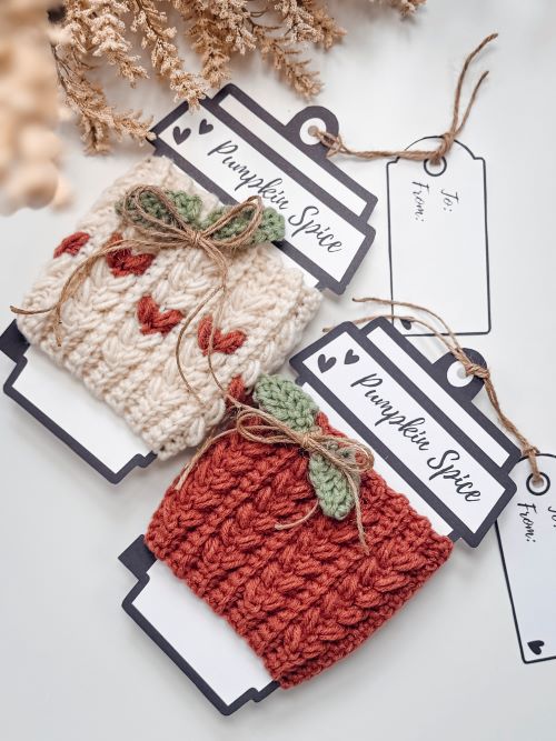 cute Crochet cup sleeve 1