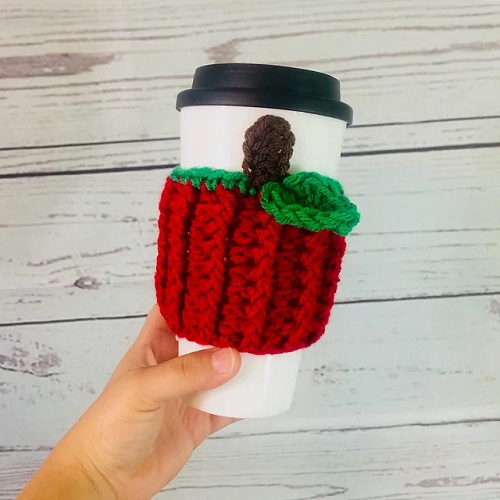 New Crochet cup sleeve 1