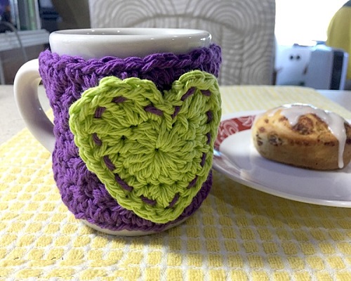 Crochet Mug Cozy Free Patterns 2