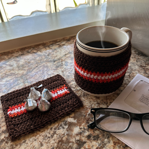 cute Crochet Mug Cozy 3