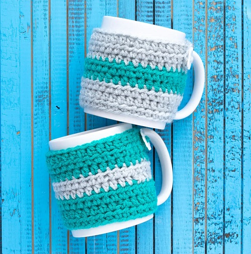 cute Crochet Mug Cozy 5