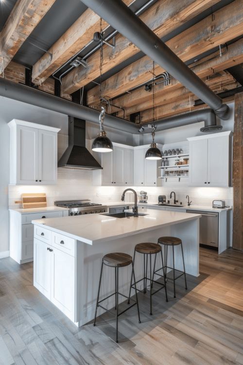 Industrial Exposed Ceiling