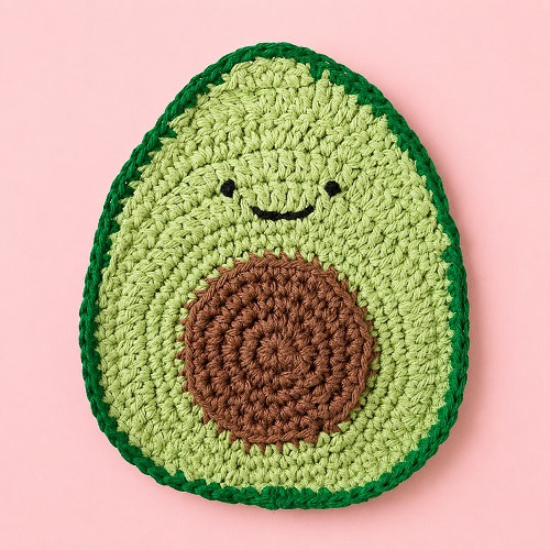 Crochet Avocado kitchen Patterns 1