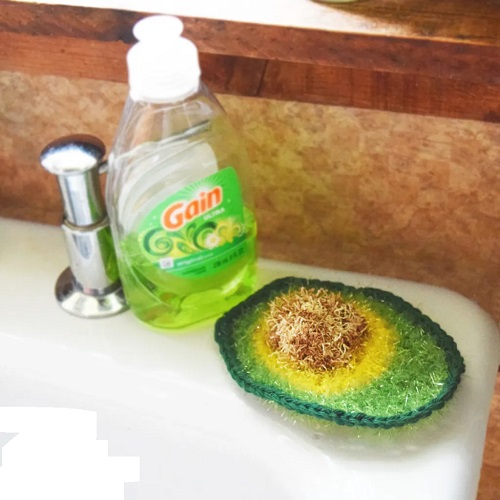 Crochet Avocado kitchen Patterns 3