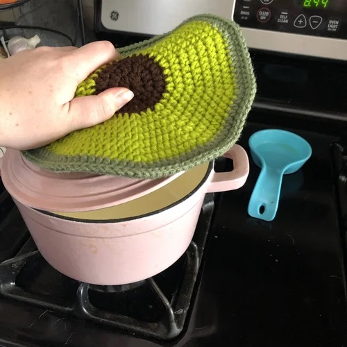 Crochet Avocado kitchen Patterns 2