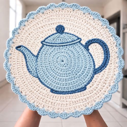 creative crochet kitchen rug 3
