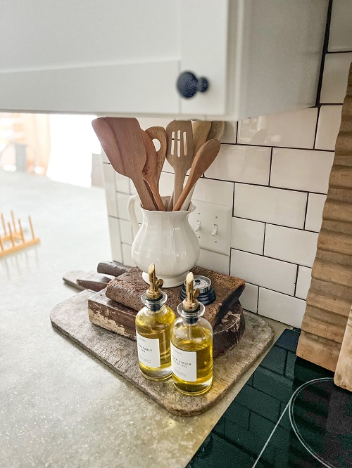 Kitchen counter organization ideas 1