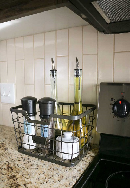 Kitchen counter organization ideas 3