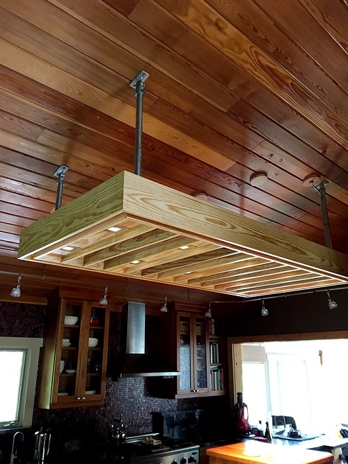 DIY Kitchen chandelier Ideas 4